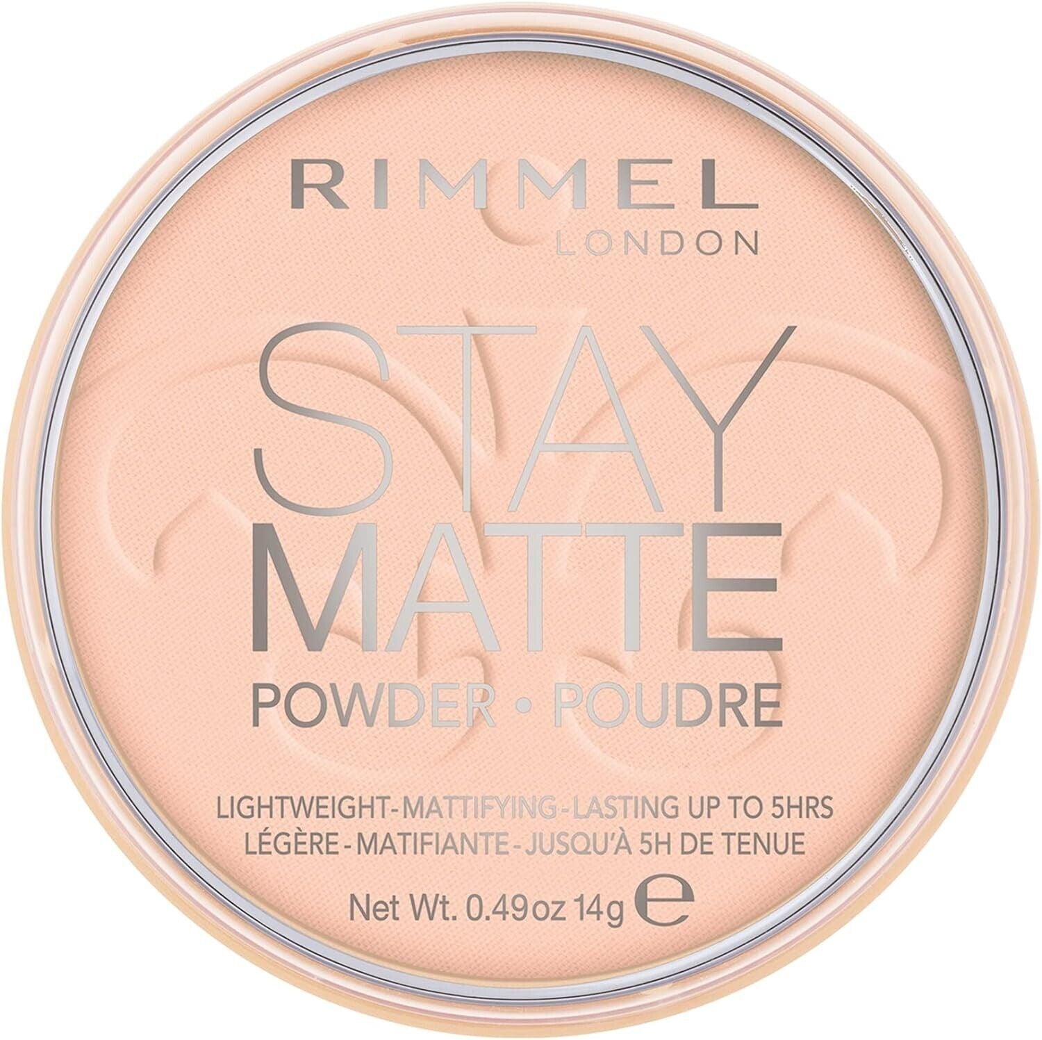 Rimmel Stay Matte Pressed Powder,002 Pink Blossom,14 g