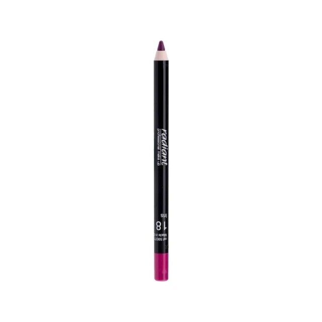 Radiant Softline Waterproof Lip Pencil,18 Iris, 1.2g,by luxeemporium