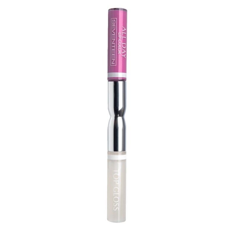 Seventeen All Day Lip Color&Top Coat ,No 25 Cool Berry,3.5 ml