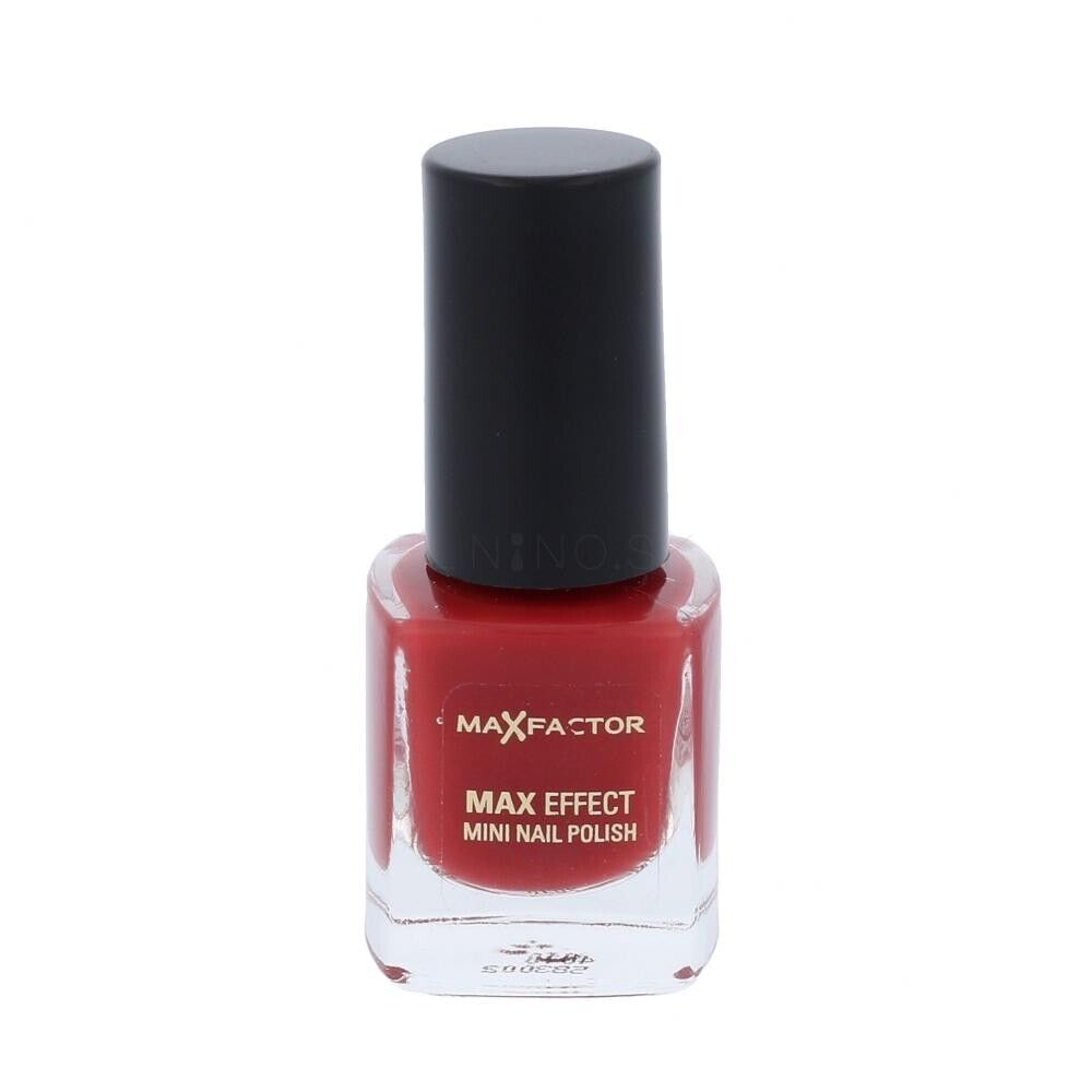 Max Factor Max Effect Mini Nail Polish 62 Lady Scarlet,4.5 ml