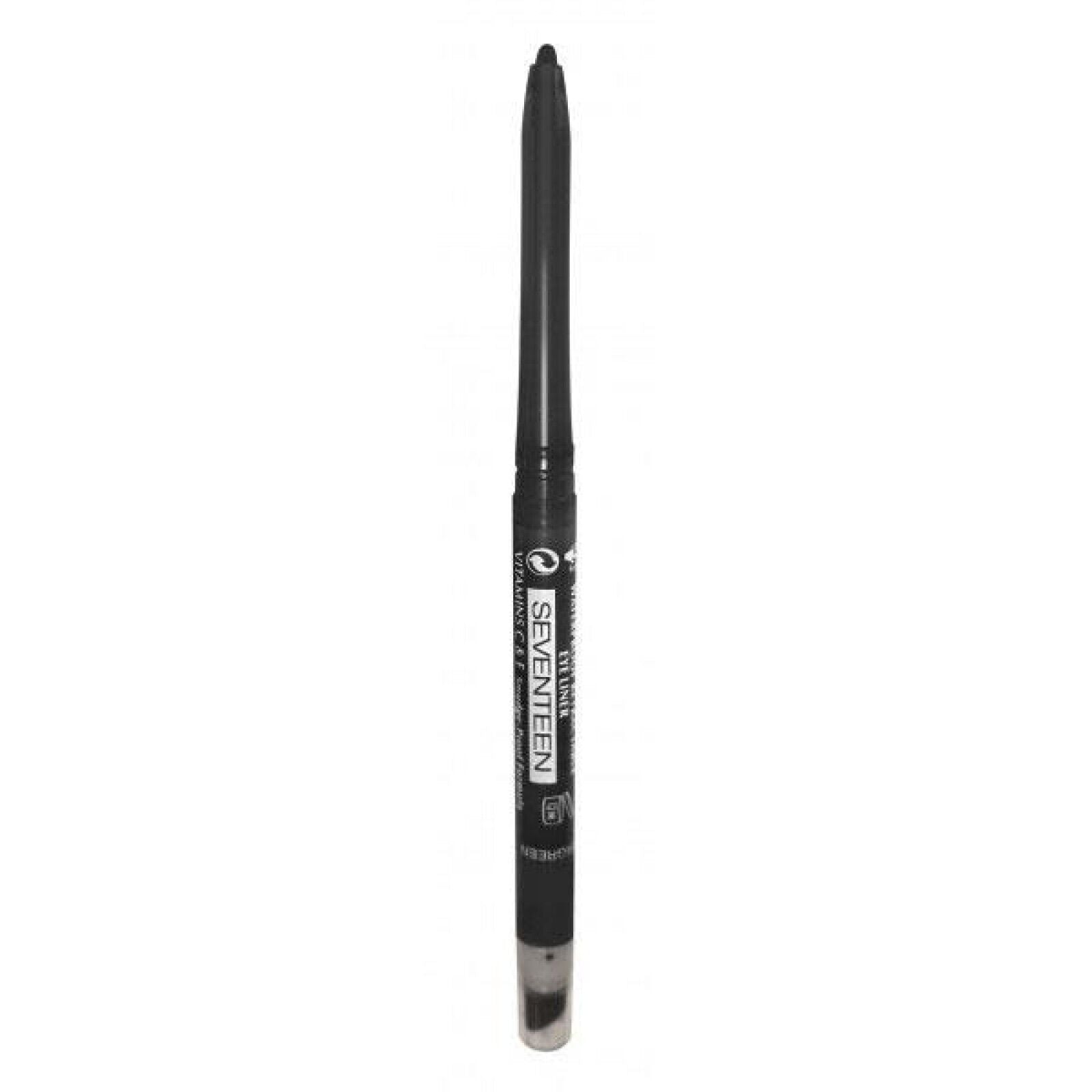 Seventeen Twist Mechanical Eyeliner Eye Pencil 02 Black,0.28g