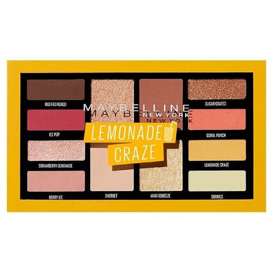 Maybelline New York Eyeshadow Palette Makeup Lemonade Craze,12 g