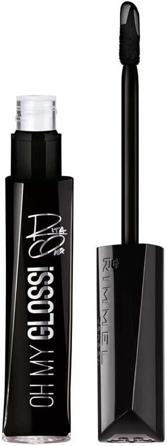 Rimmel Rita Ora Oh My gloss Shades Of Black Lipgloss,830 Rita's Black