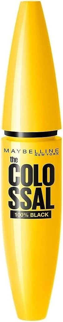 Maybelline Colossal Mascara 100% Black,10.7 ml