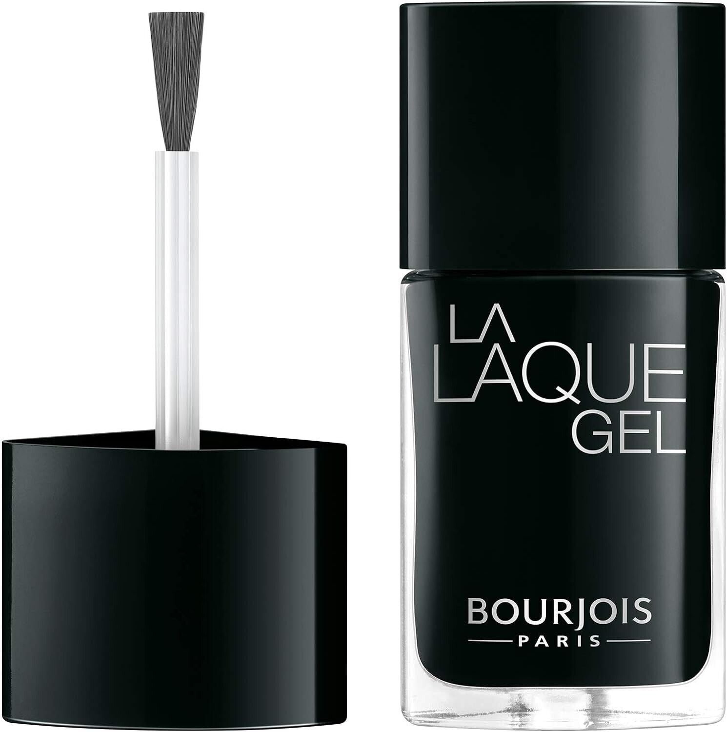 Bourjois La Laque Gel Nail Polish,023 Yeux Revol'vert Noir,10 ml