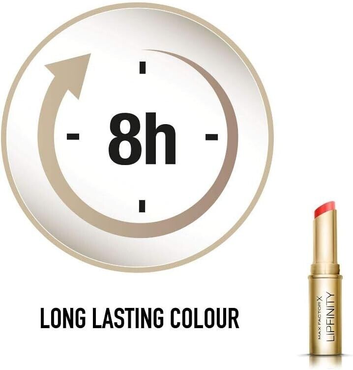 Max Factor Lipfinity Long Lasting  Lipstick,35 Just Deluxe , 4g