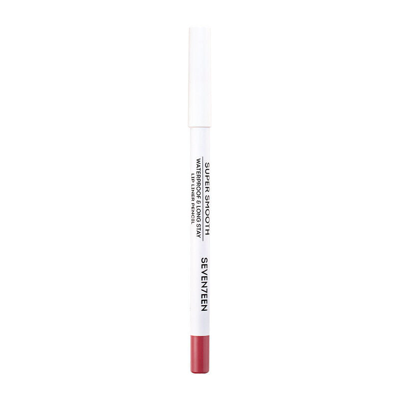 Seventeen Super Smooth Waterproof Lip Liner, SOFT  WITH AN INTENSE RESULT,1.2 g