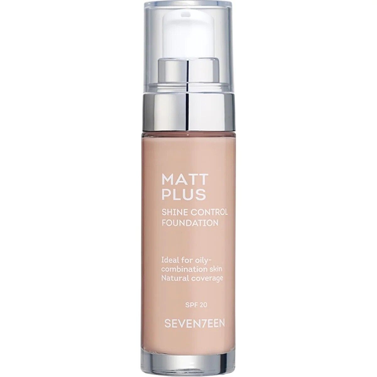 Seventeen Matt Plus Liquid Foundation SPF20,00 Light Porcelain,30 ml