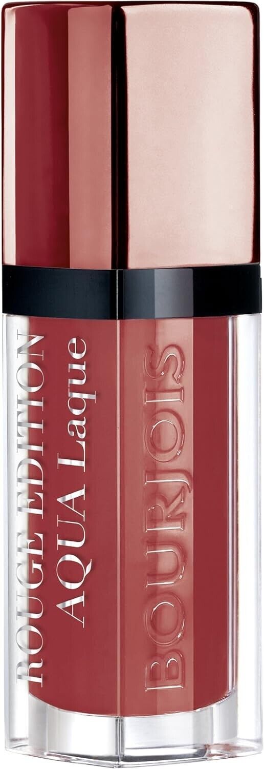 Bourjois Paris Rouge Edition Aqua Laque Lipsticks,03 Brun`croyable