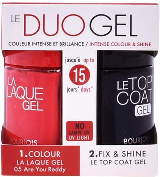 Bourjois Le Laque Gel Pack 05 Are you Ready 10ml + Top Coat 10ml