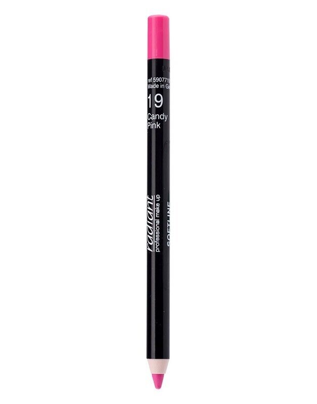 Radiant Softline Waterproof Lip Pencil,19 CANDY PINK, 1.2g,Free Delivery 🚚