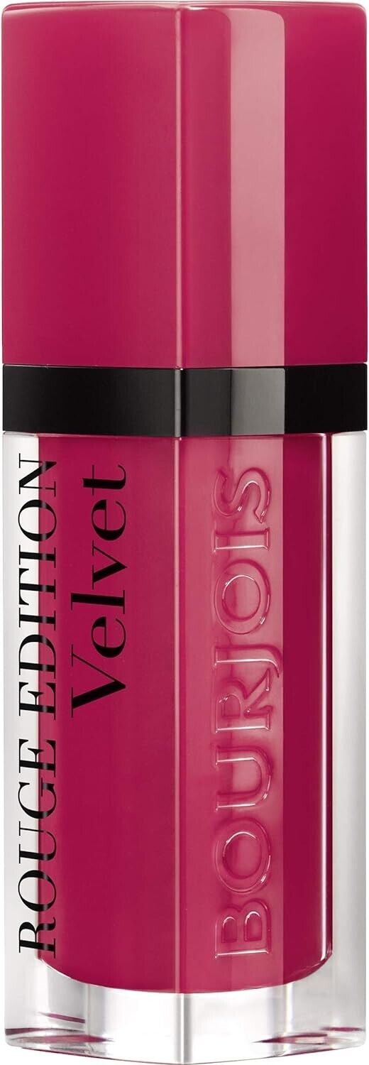 Bourjois Rouge Edition Velvet Liquid Lipstick,13 Fu(N)Chsia Pinks,7.7 ml