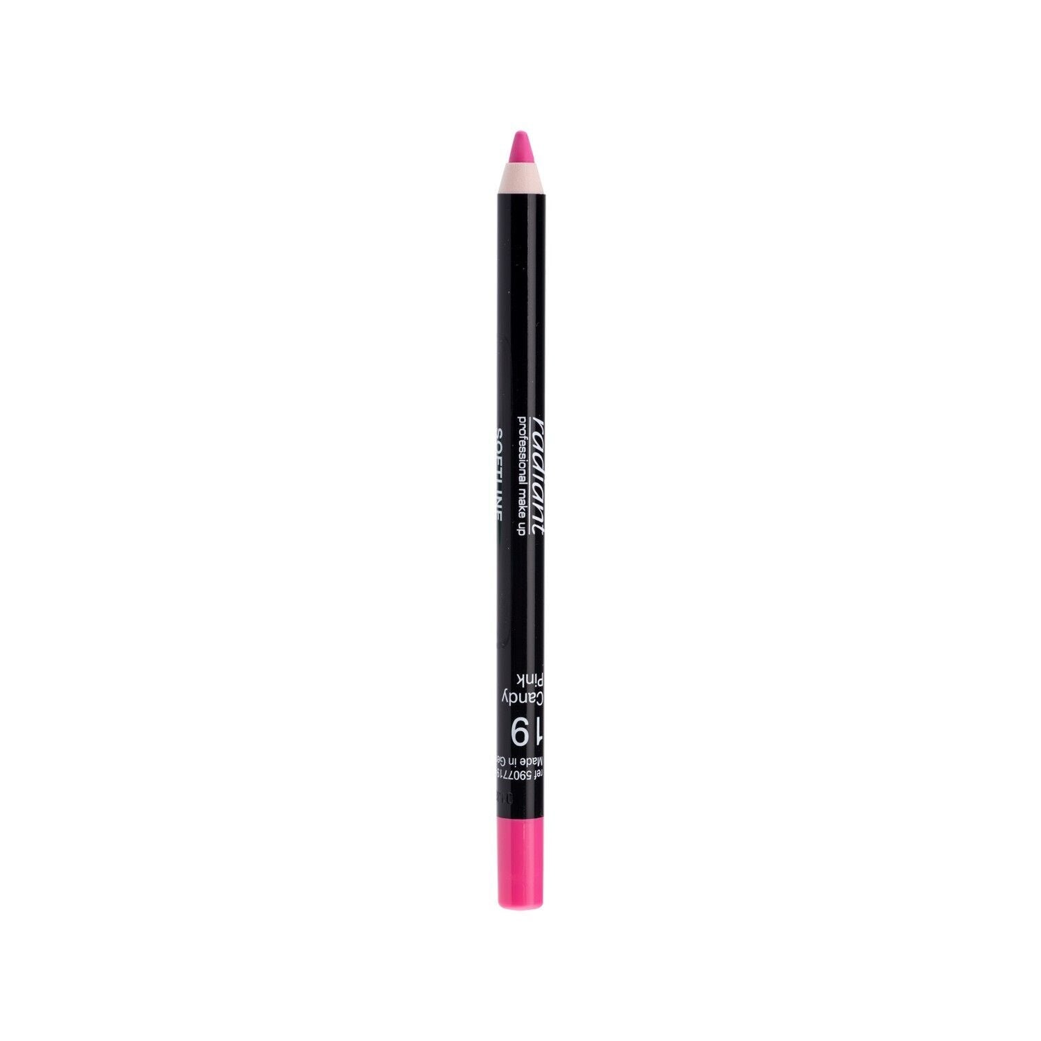 Radiant Softline Waterproof Lip Pencil,19 CANDY PINK, 1.2g,Free Delivery 🚚