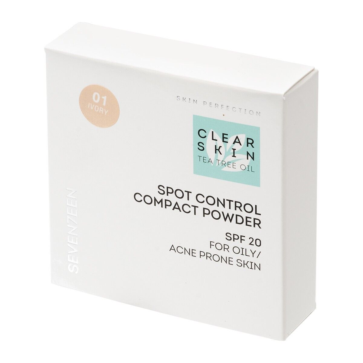 Seventeen Clear Skin Spot Control Compact Powder No.01 Ivory SPF 20