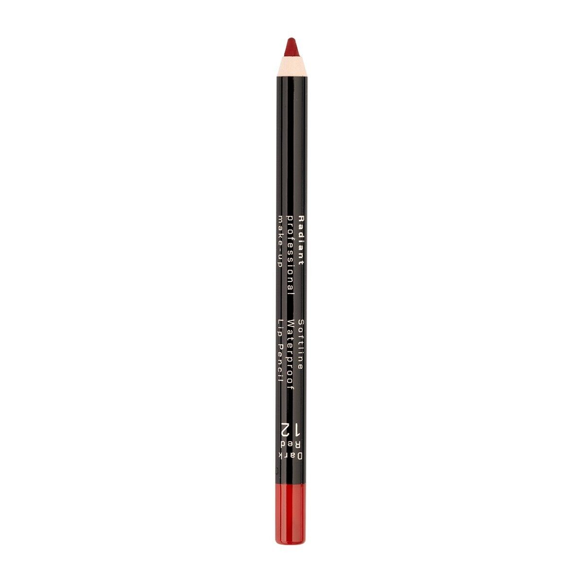 Radiant Softline Waterproof Lip Pencil,12 DARK RED, 1.2g,by luxeemporium