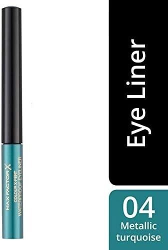 Max Factor Colour X-Pert Waterproof 04 Metalic Turquoise , 3 ml,GENUINE PRODUCT