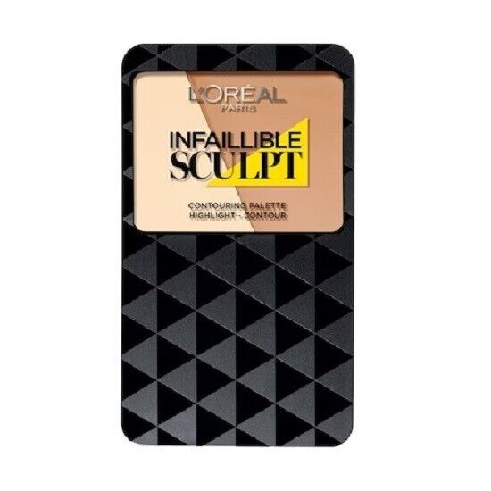 L'oreal Paris Infaillible Sculpt Contouring  Palette - 02 Medium Light,10 g