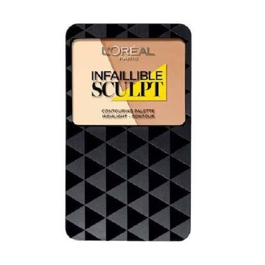 L'oreal Paris Infaillible Sculpt Contouring  Palette - 02 Medium Light,10 g