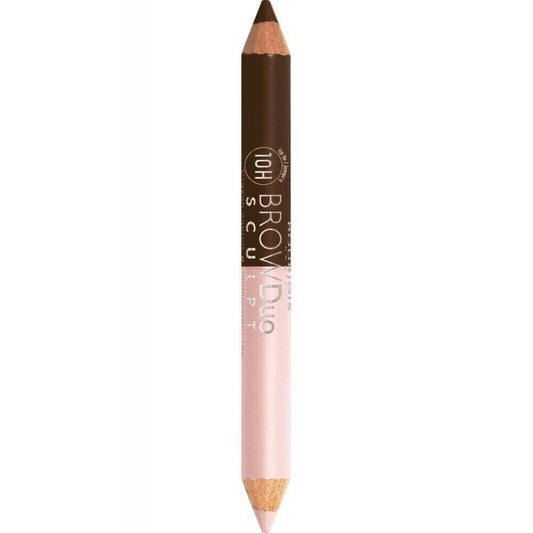 Bourjois Brow Duo Sculpt Eyebrow Pencil&Highlighter 22 Chestnut,1.95 g