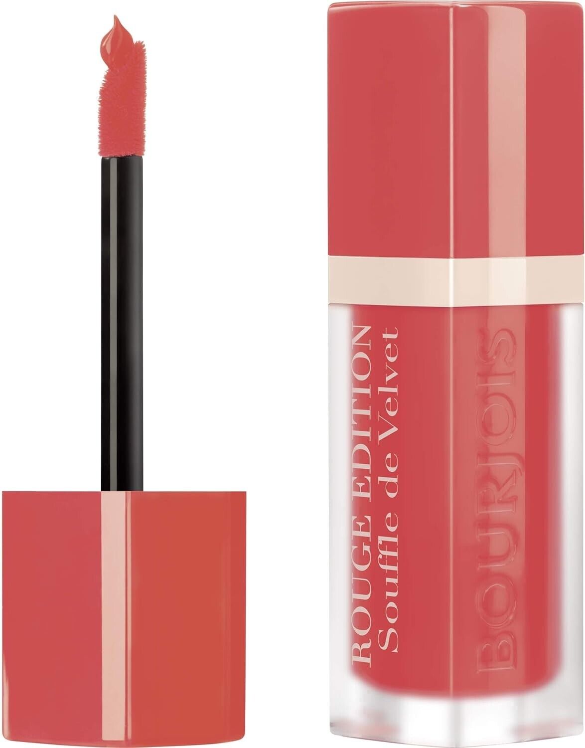 Bourjois Rouge Edition Souffle de Velvet Liquid Lipstick ,1 Orangélique 