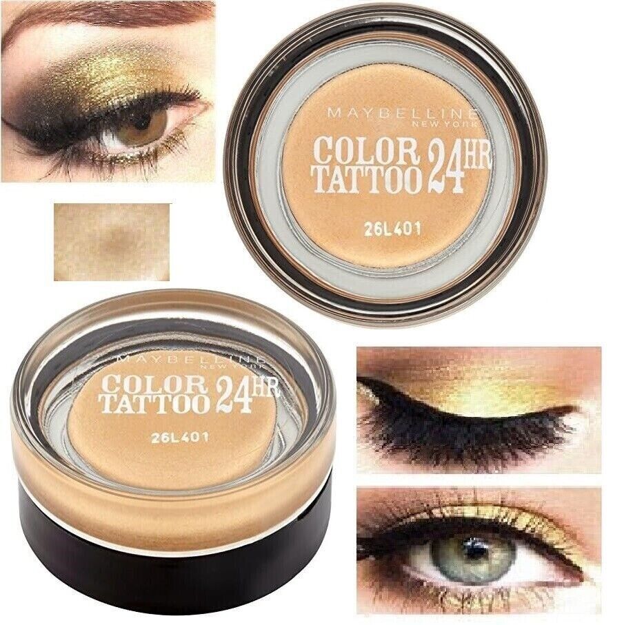 Maybelline Color Tattoo 24 Hour Eye Shadow 05 Eternal Gold