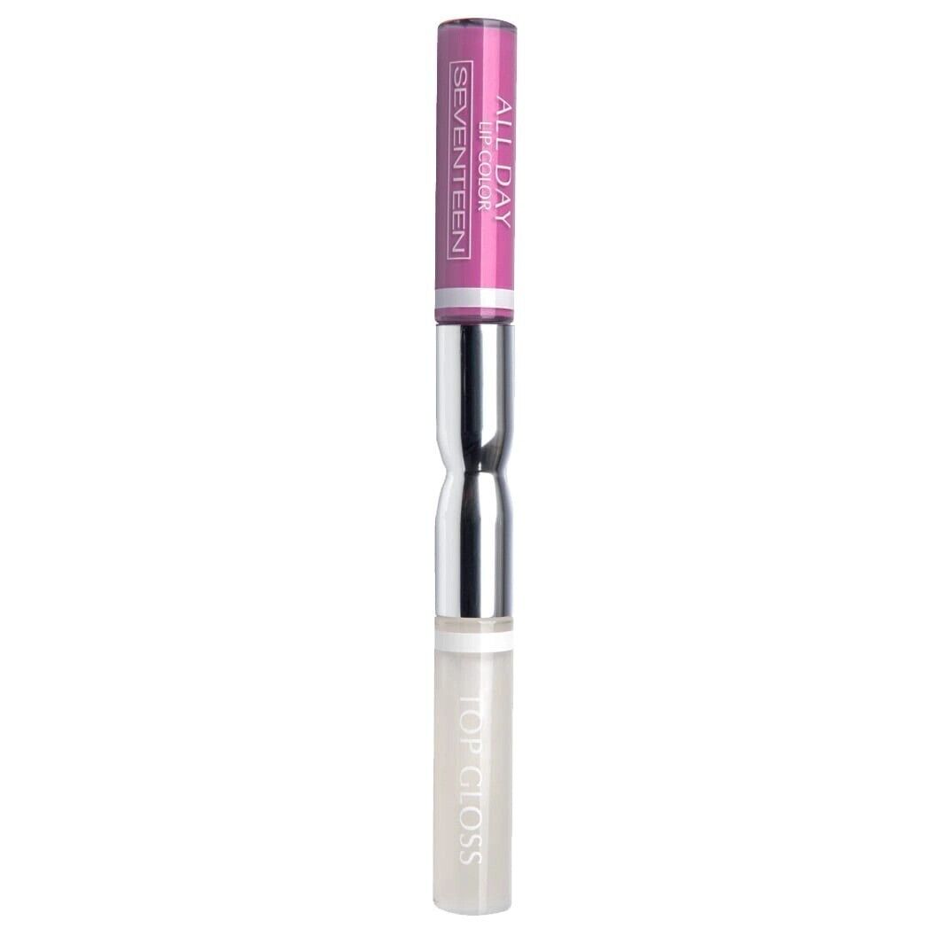 Seventeen All Day Lip Color&Top Coat ,No 25 Cool Berry,3.5 ml