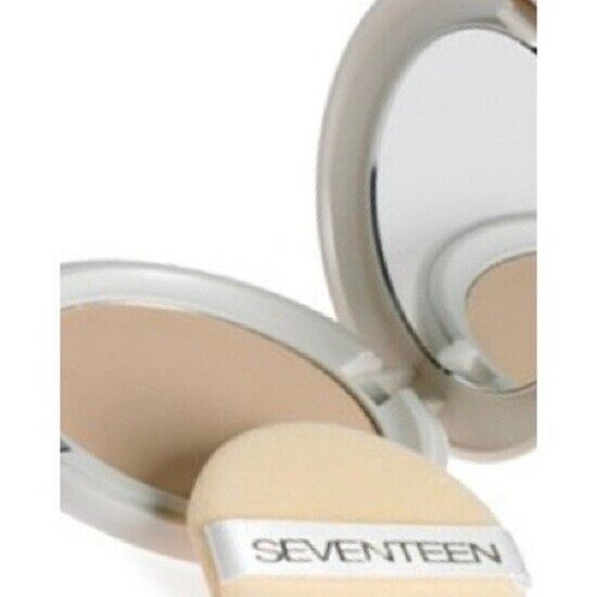 Seventeen Natural Silky Compact Powder,SPF 15&Vitamin E,02 Natural,12g