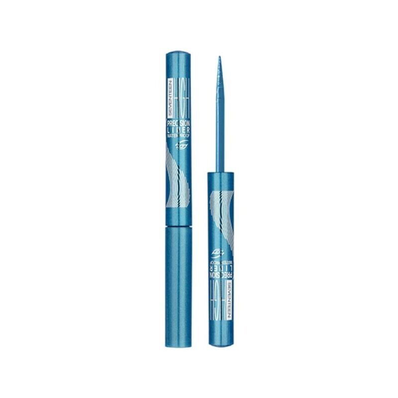 Seventeen High Precision Waterproof Eyeliner,No. 9  Shocking Blue,1.8ml