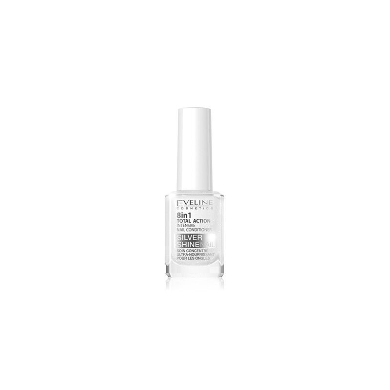 Eveline Professional Nail Therapy Total Action 8in1 Silver Nail Conditioner12 ml