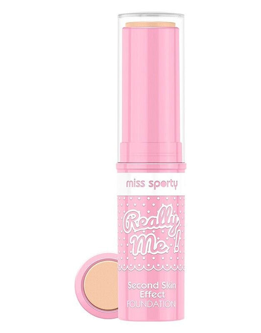 Miss Sporty Really Me Second Skin Effect Foundation,7 g,002 Really Light