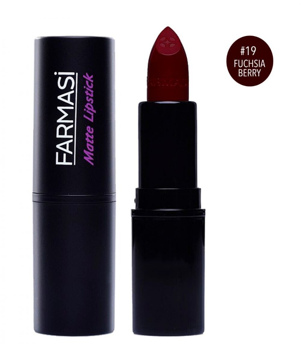 FARMASI  MATTE LIPSTICK 4 G- 19 FUCHSIA BERRY