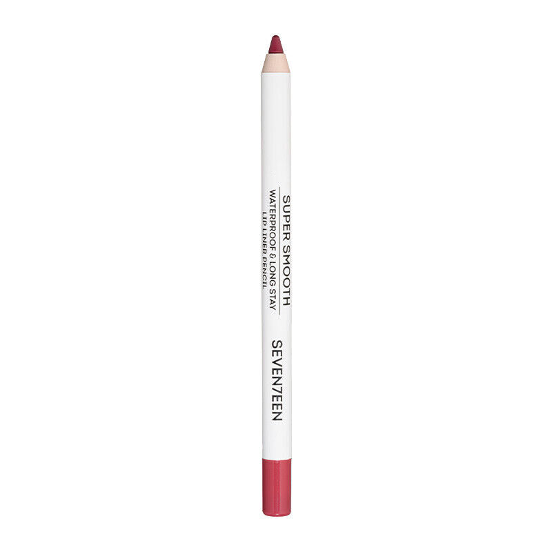 Seventeen Super Smooth Waterproof Lip Liner, SOFT  WITH AN INTENSE RESULT,1.2 g