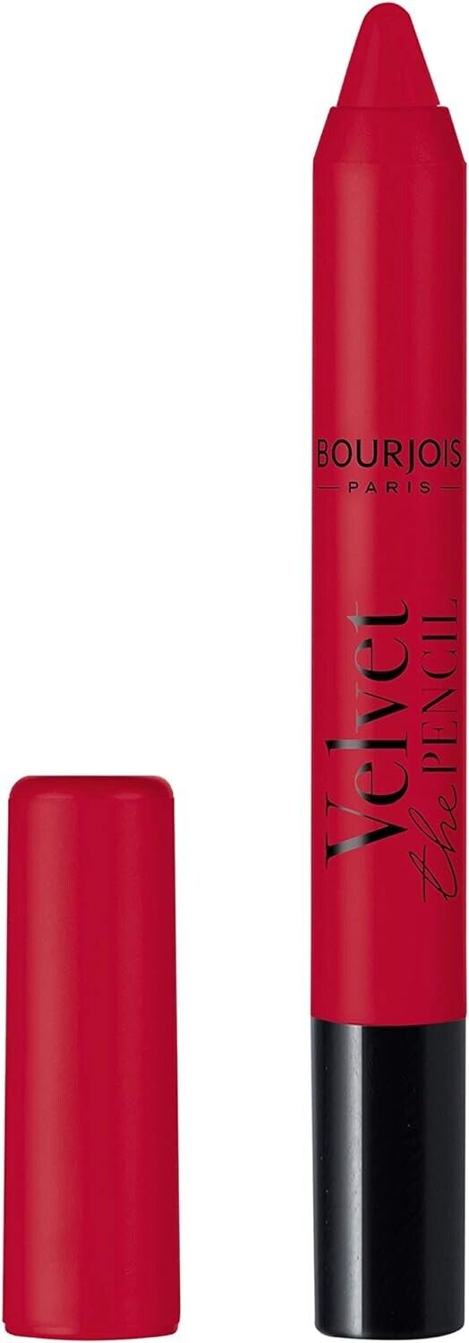 Bourjois Paris Velvet The Pencil Lipstick 15 Rouge Es-carmin,3 g