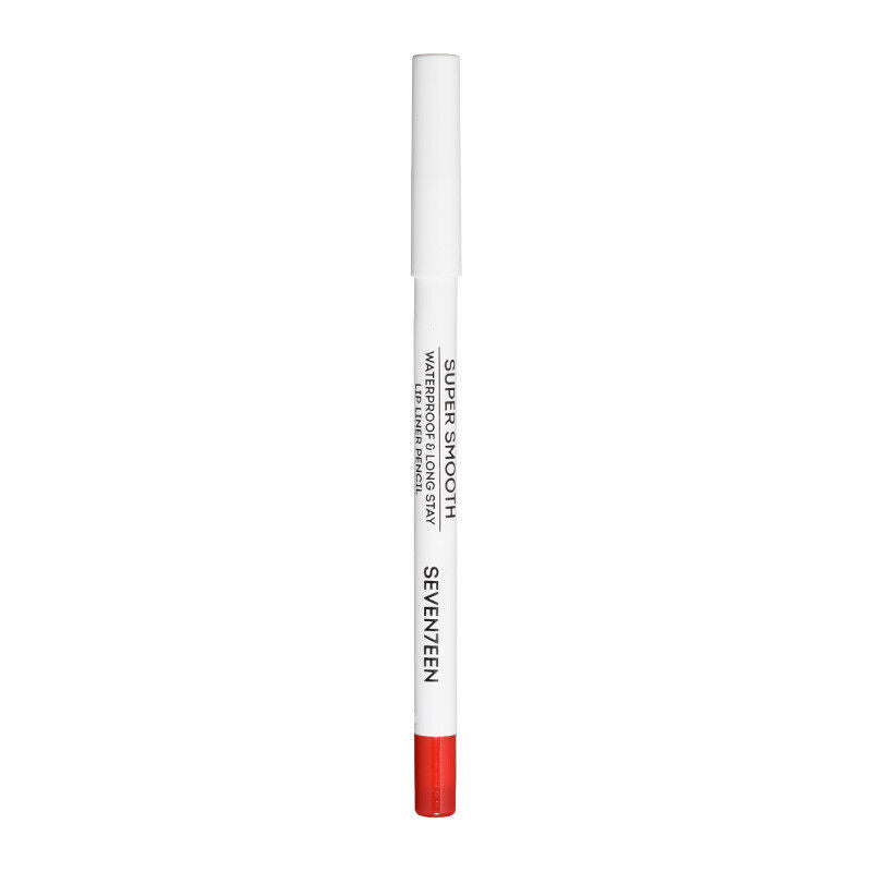 Seventeen Super Smooth Waterproof Lip Liner, SOFT  WITH AN INTENSE RESULT,1.2 g