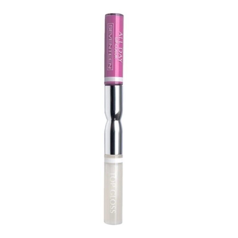 Seventeen All Day Lip Color&Top Coat ,No 25 Cool Berry,3.5 ml