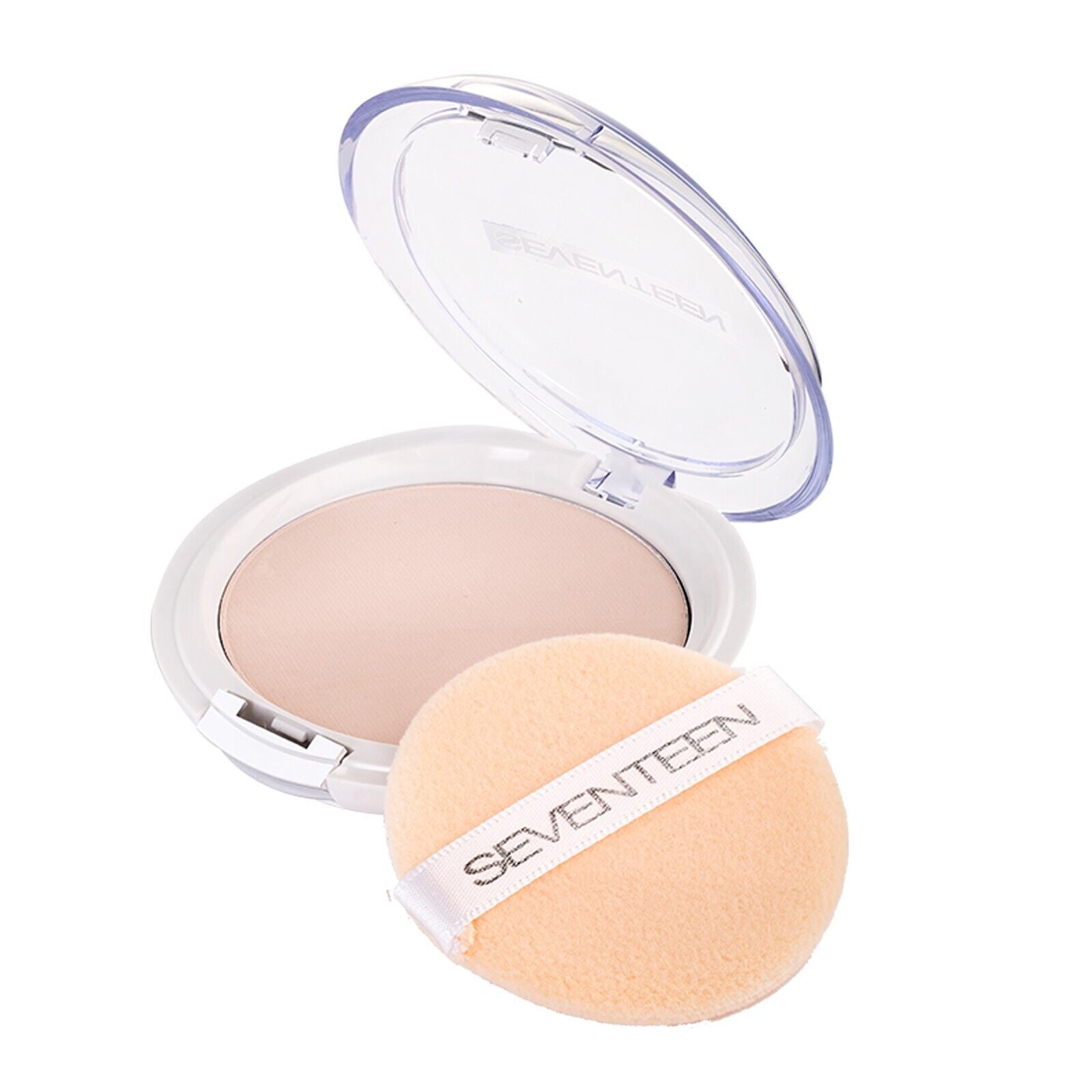 Seventeen Natural Sliky Transparent Compact  Powder No.2,VITAMIN E ,ALOE VERA