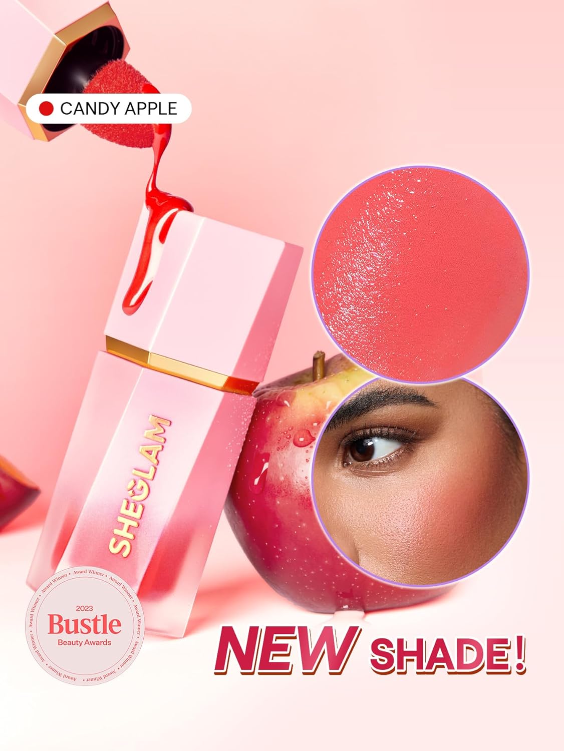 SHEGLAM Color Bloom Liquid Blush Makeup for Cheeks – Matte Finish, Free 🚚