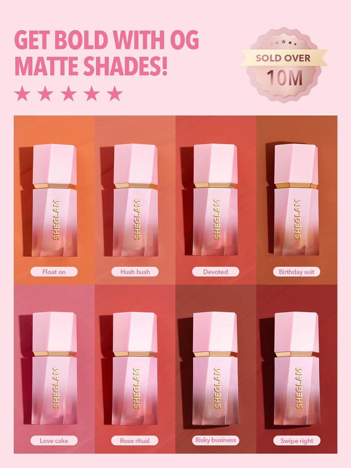 SHEGLAM Color Bloom Liquid Blush Makeup for Cheeks – Matte Finish, Free 🚚