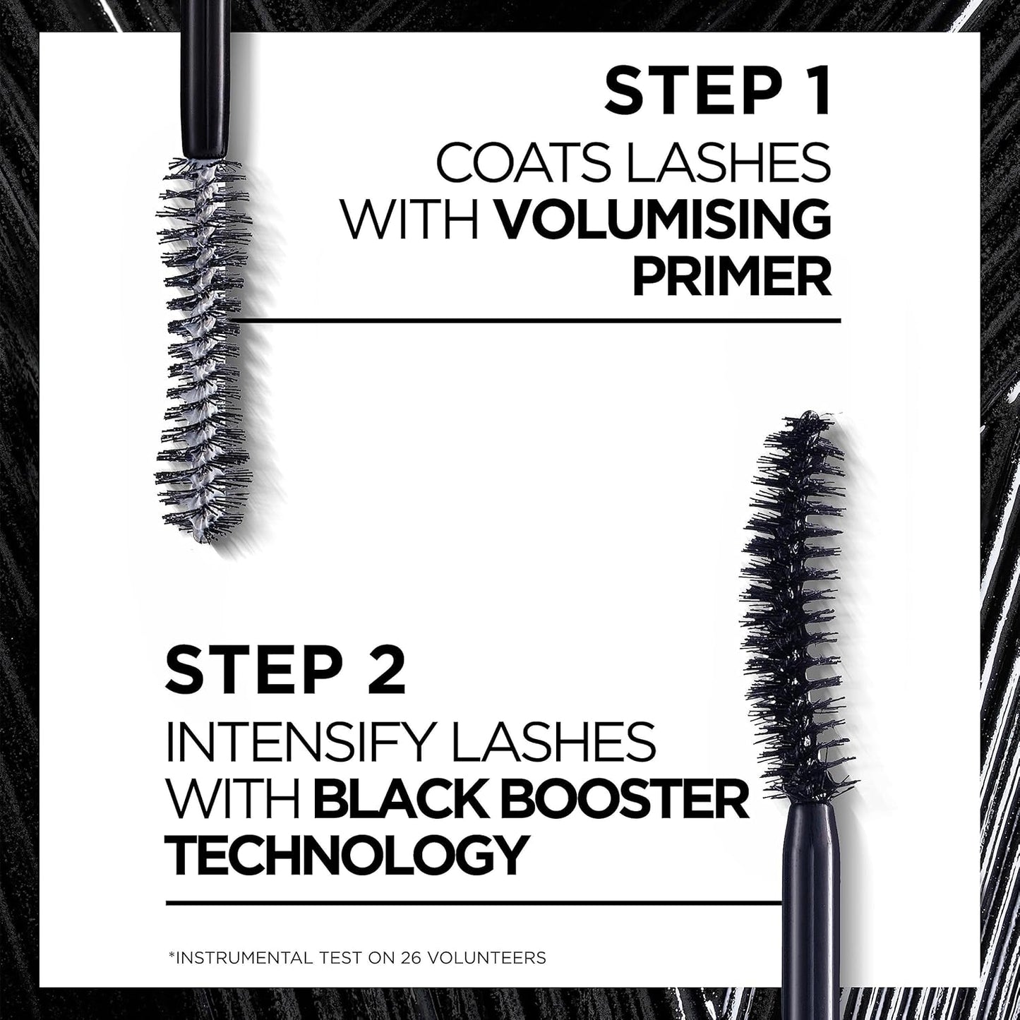 L'Oréal Paris Mascara, Salon Lash Volume, Infused with Panthenol, Long-lasting, No Clumping or Smudging, Pro XXL Volume, Black