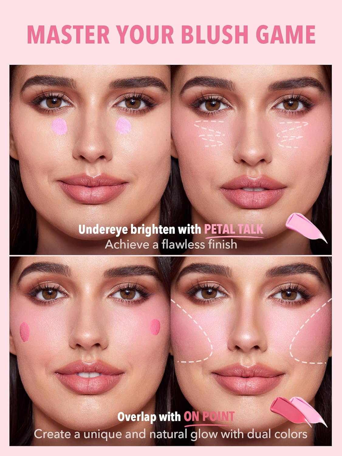 SHEGLAM Color Bloom Liquid Blush Makeup for Cheeks – Matte Finish, Free 🚚