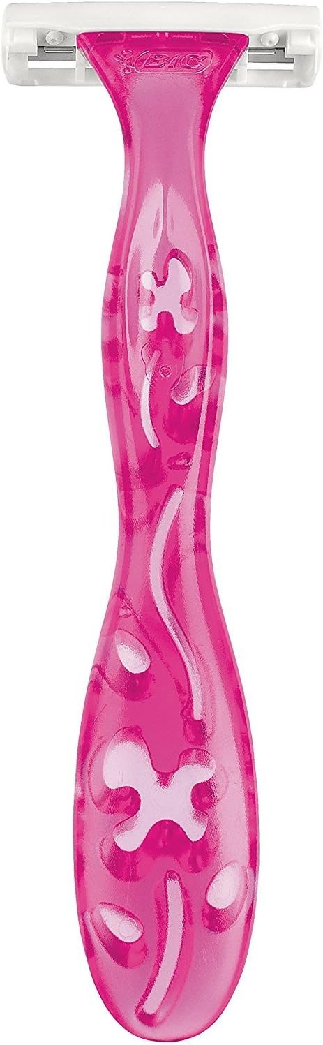 BIC Miss Soleil Colour Collection Triple-Blade Lady Razors, 4 Pack, Free 🚚