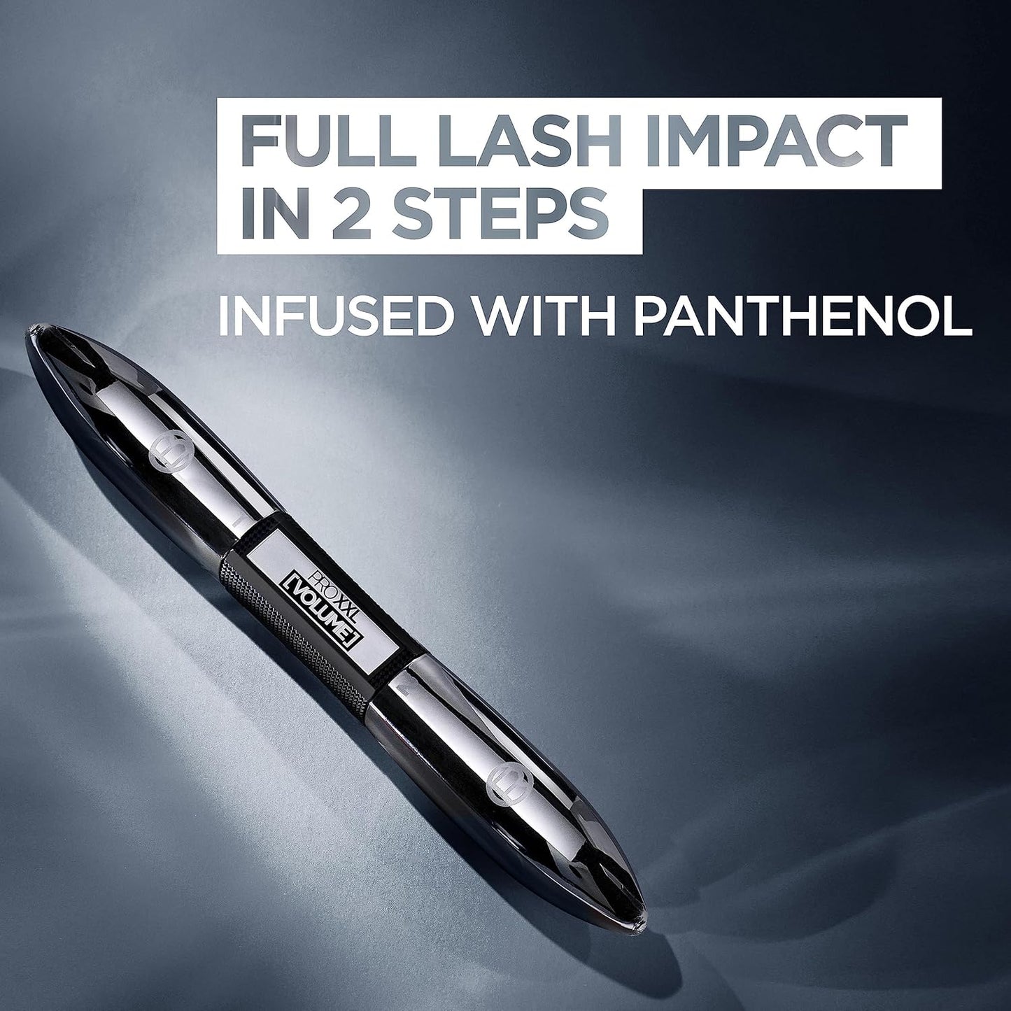 L'Oréal Paris Mascara, Salon Lash Volume, Infused with Panthenol, Long-lasting, No Clumping or Smudging, Pro XXL Volume, Black