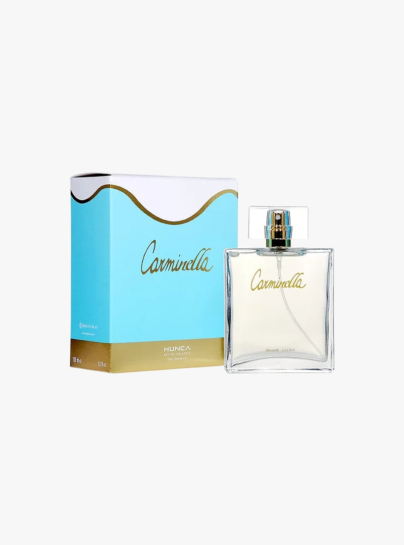 CARMINELLA Women's Perfume ,Eau De Toilette By Hunca 100ml