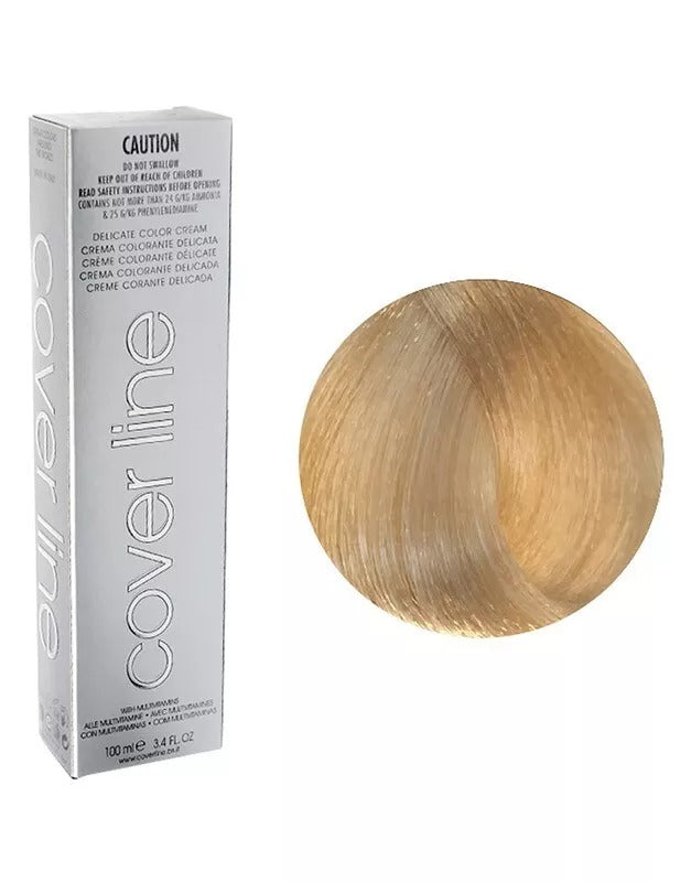 COVER LINE Delicate Hair Color Cream,10.03 Light Natural Platinum Blonde