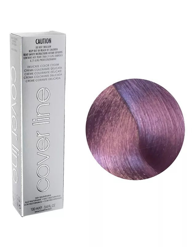 COVER LINE Delicate Hair Color Cream,8.4 Light Copper Blonde