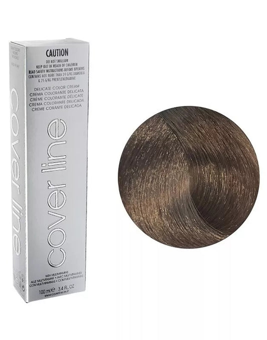 COVER LINE Delicate Hair Color Cream,7.8 Beige Blond