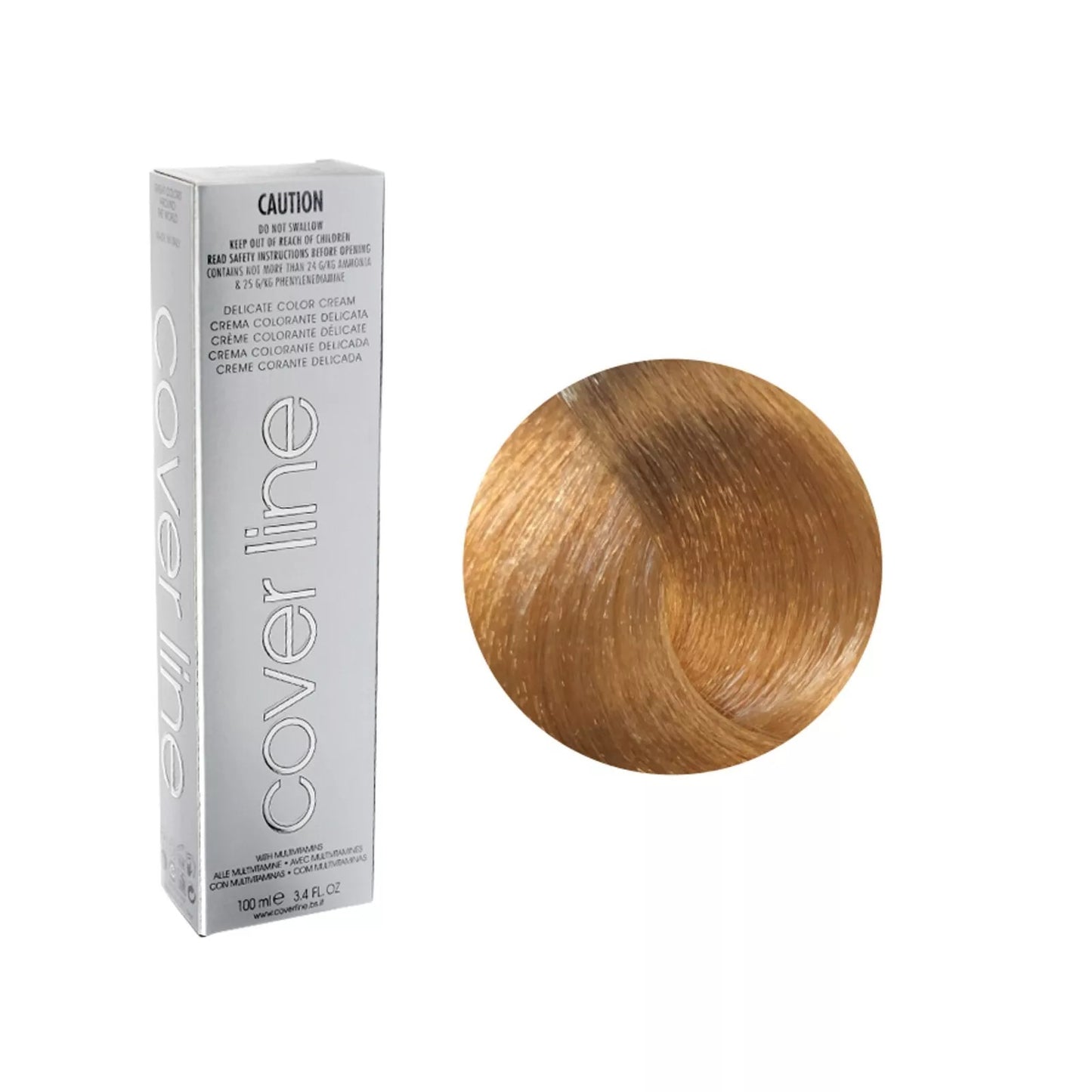 COVER LINE Delicate Hair Color Cream,9.3 Very Light Golden Blond