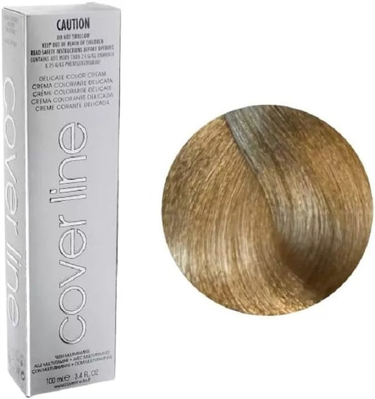 COVER LINE Delicate Hair Color Cream,9 Very Light Blond