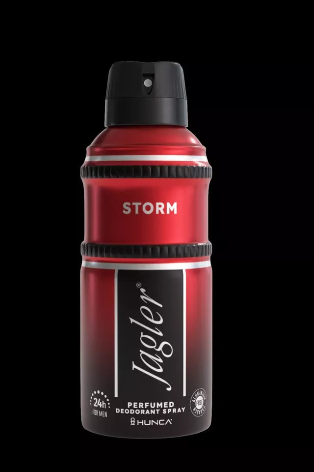 Jagler Storm Eau De Toilette For Men,Set Perfume and Deo,90 ml,by Hunca