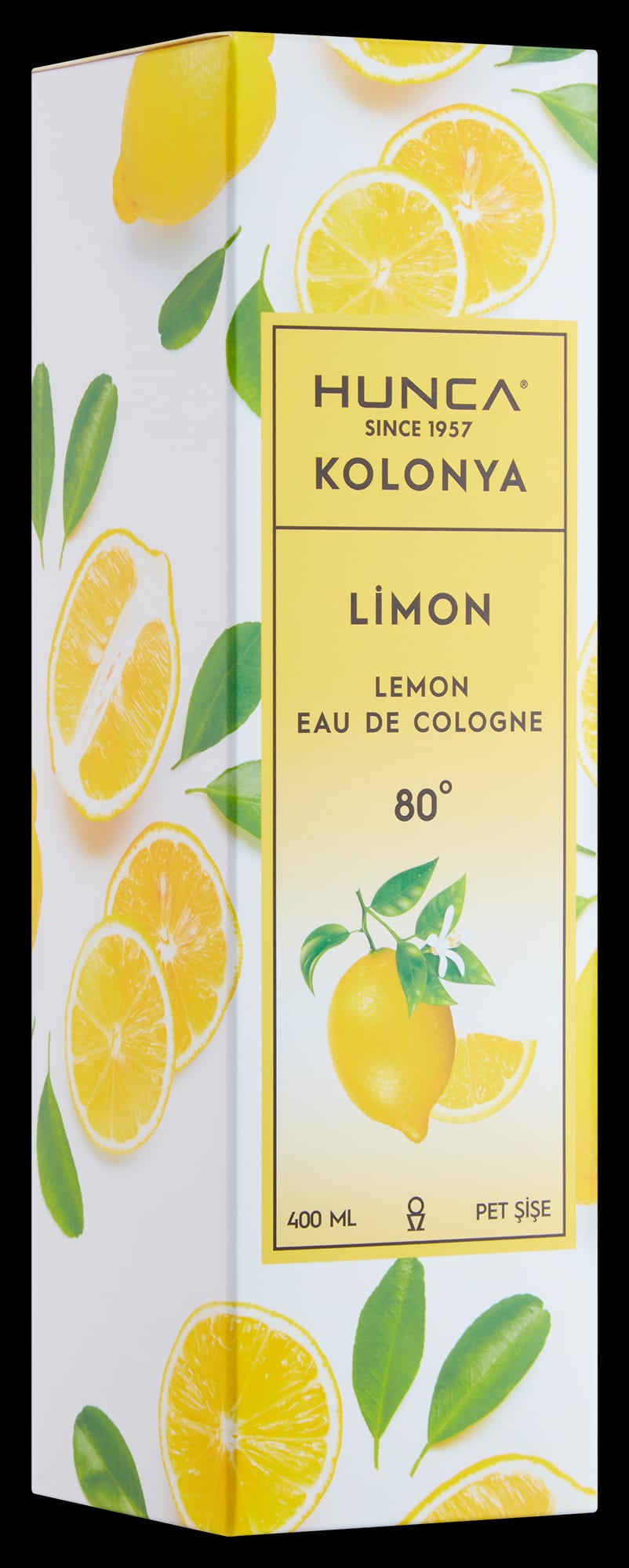 Kologne Lemon Eau de Cologne ,Pet Bottle 400 ml by Hunca Care